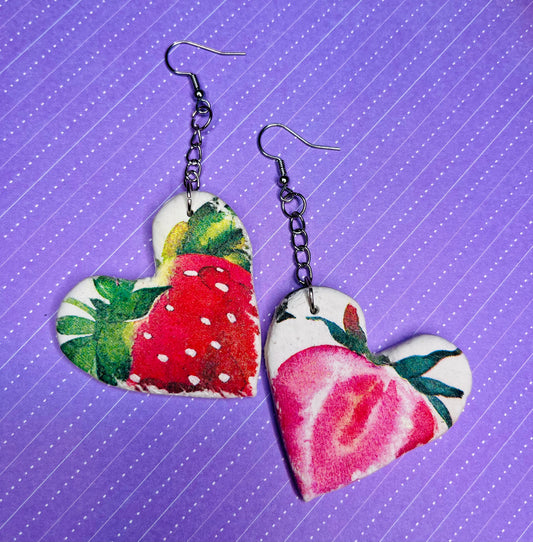 Strawberry Love Earrings