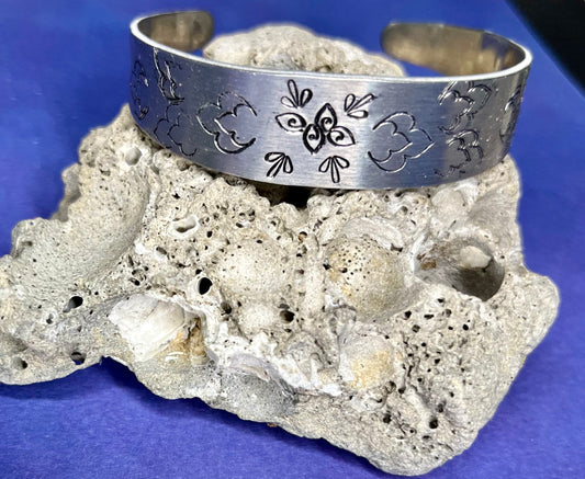 Metal Stamped Bracelet