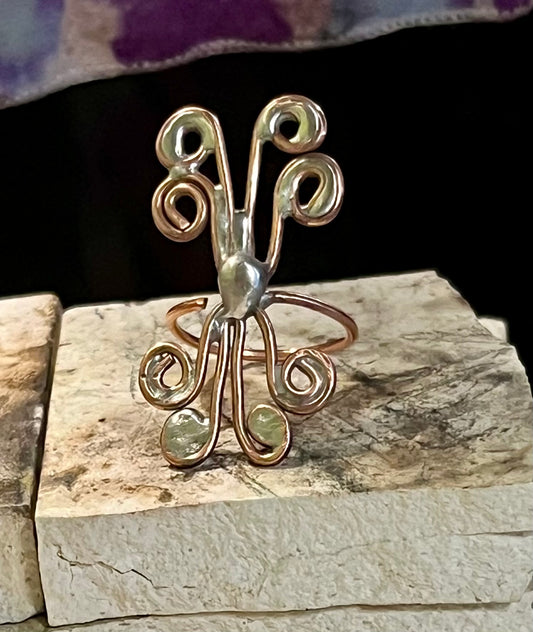 Octopus Inspired Ring